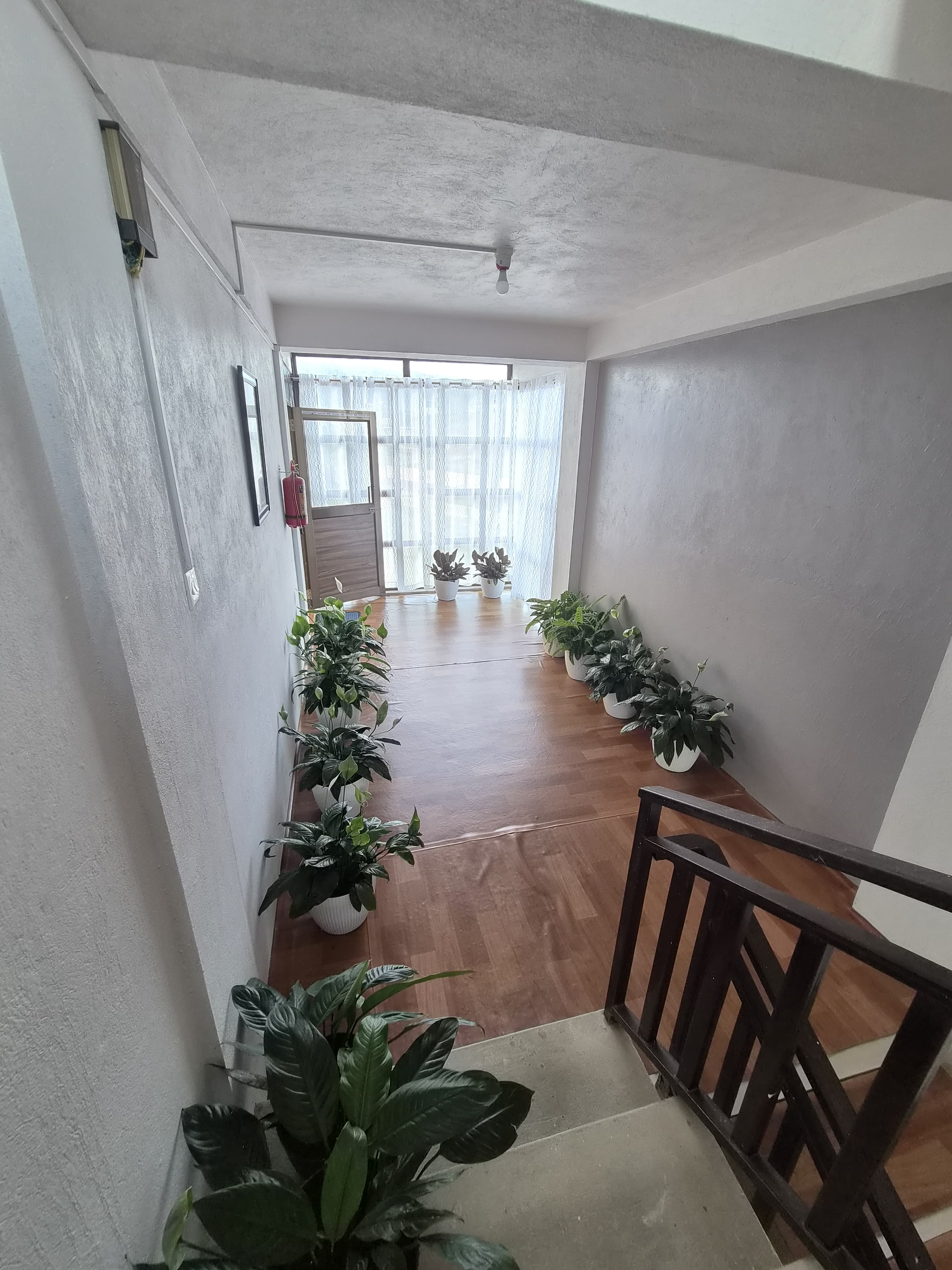 Hallway and staircase